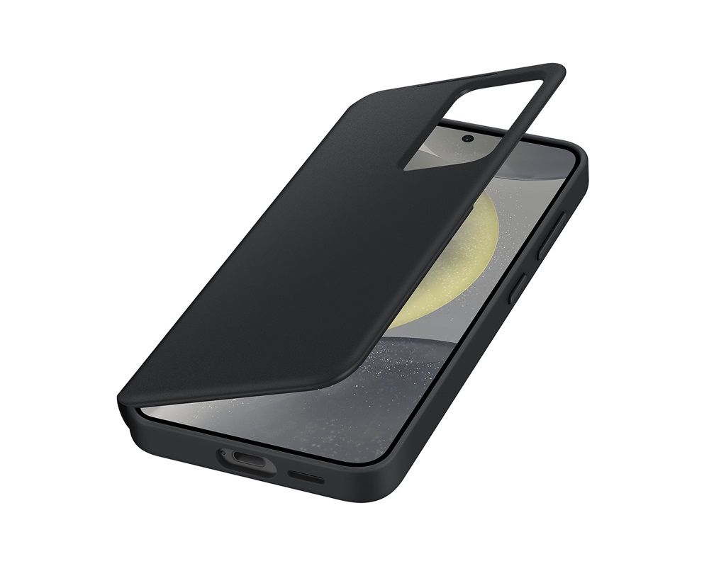 Samsung EF-ZS921CBEGWW Galaxy S24 Smart View fekete oldalra nyíló tok