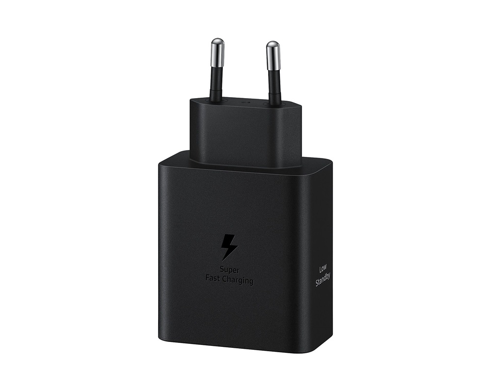 Samsung EP-T5020XBEGEU 50W USB/Type-C fekete hálózati töltő + Type-C kábel