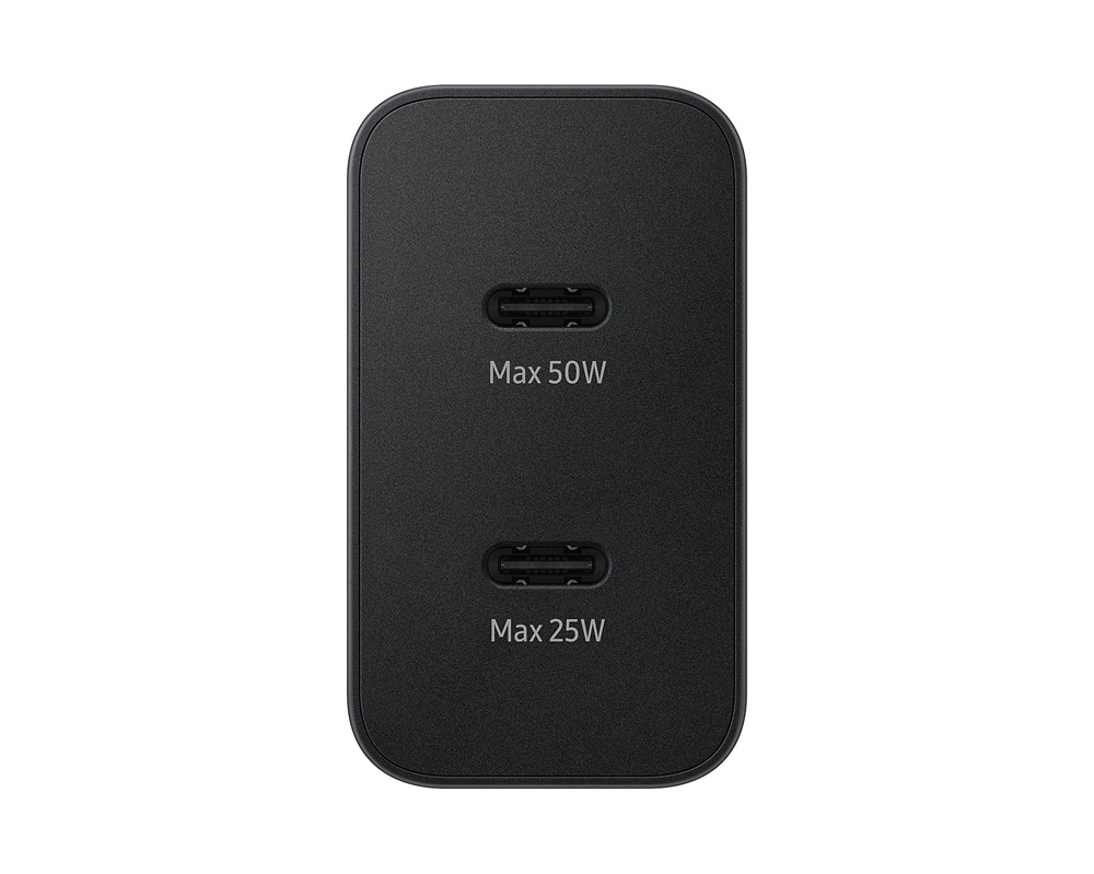 Samsung EP-T5020XBEGEU 50W USB/Type-C fekete hálózati töltő + Type-C kábel