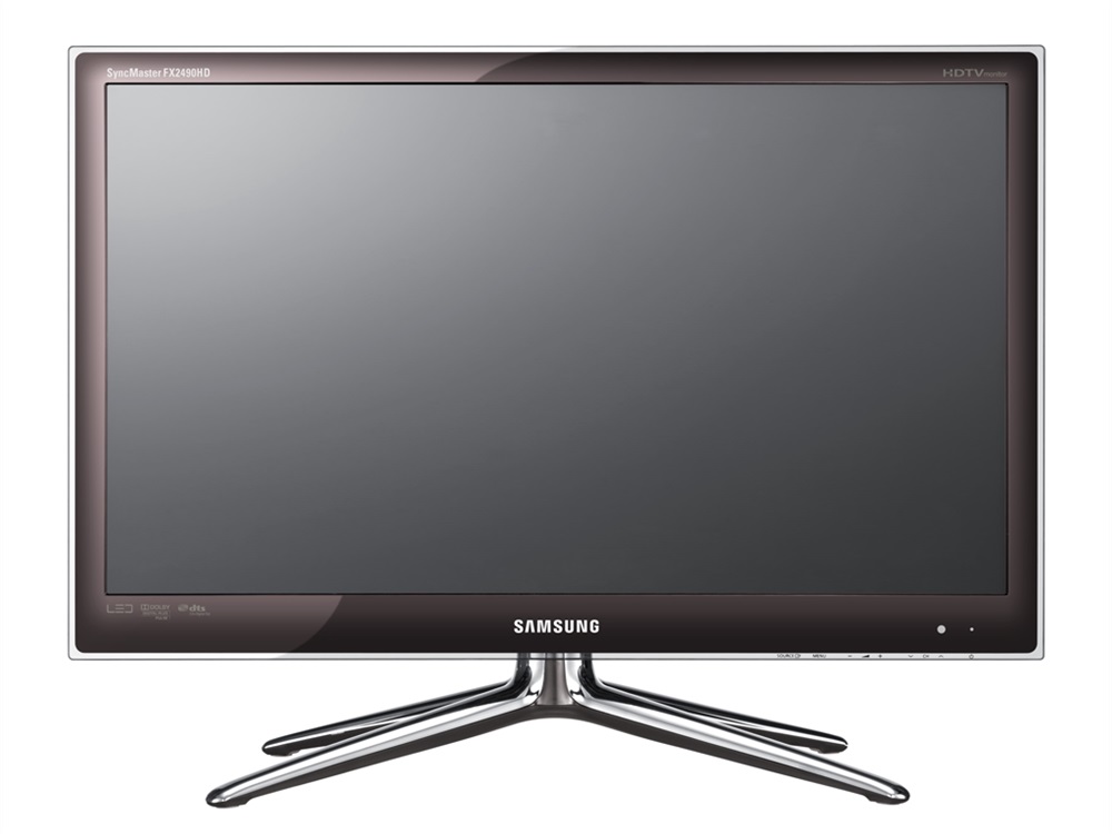 Samsung 24" FX2490HD FHD VGA/HDMI barna-lakk LED TV-monitor