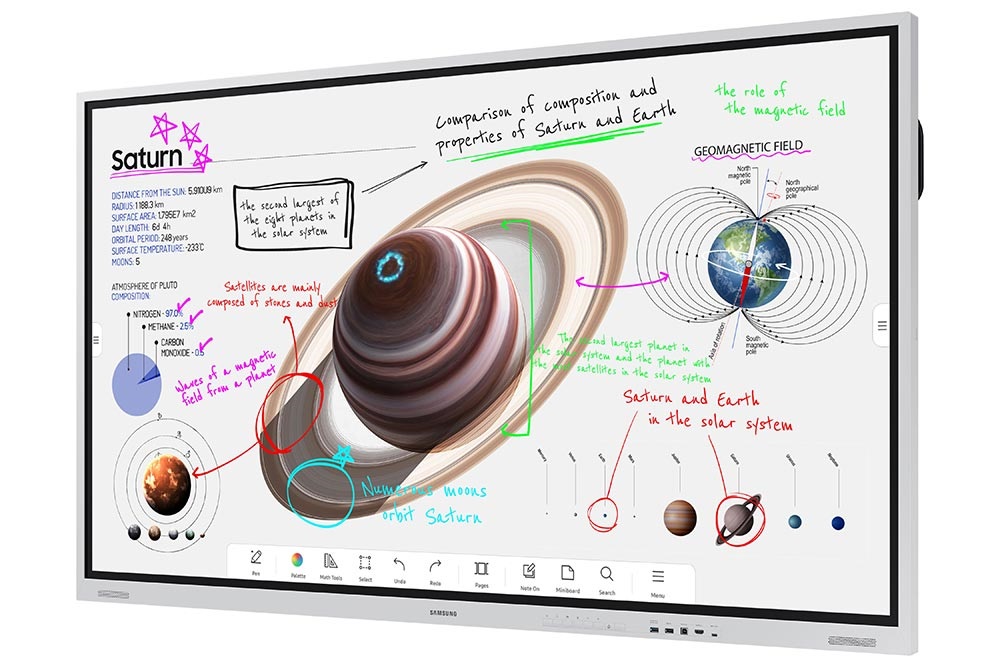 Samsung Flip Pro 85" WM85B érintőkijelzős 4K UHD interaktív kijelző