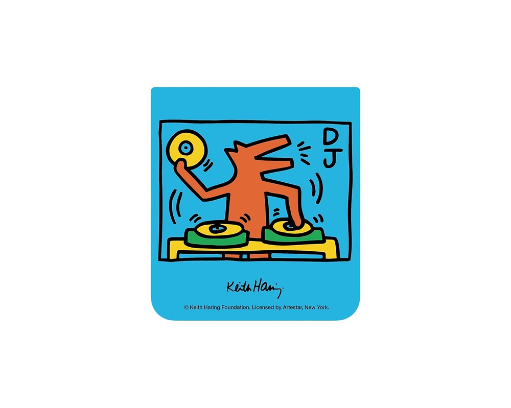 Samsung GP-TOF731SBCCW Keith Harring Galaxy Z Flip 5 kártya FlipSuit tokhoz