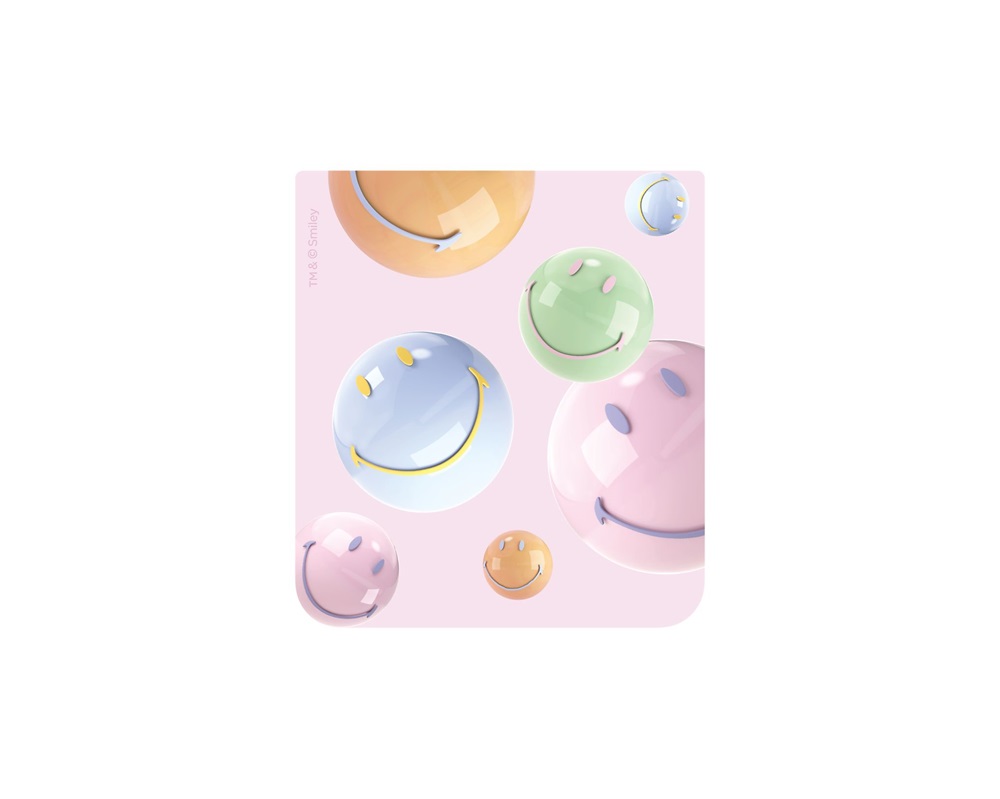 Samsung GP-TOF731SBDPW Smiley Galaxy Z Flip 5 kártya FlipSuit tokhoz