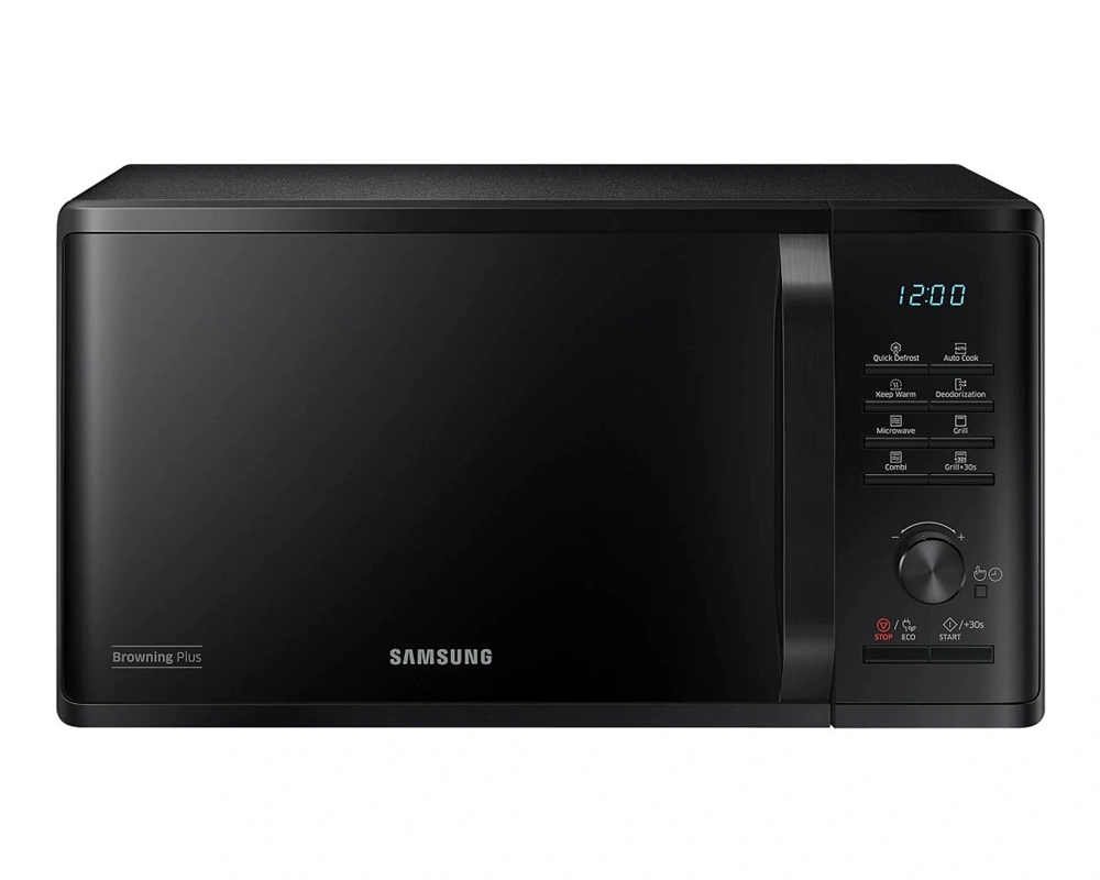 Samsung MG23K3515AK/EO 1250W 23L fekete mikrohullámú sütő (Használt - B)