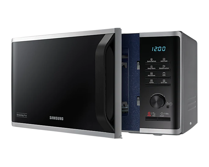 Samsung MG23K3515AS/EO 1250W 23L inox mikrohullámú sütő