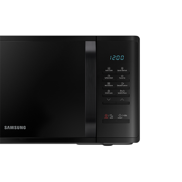 Samsung MS23K3513AK/EO fekete mikrohullámú sütő (Újracsomagolt)