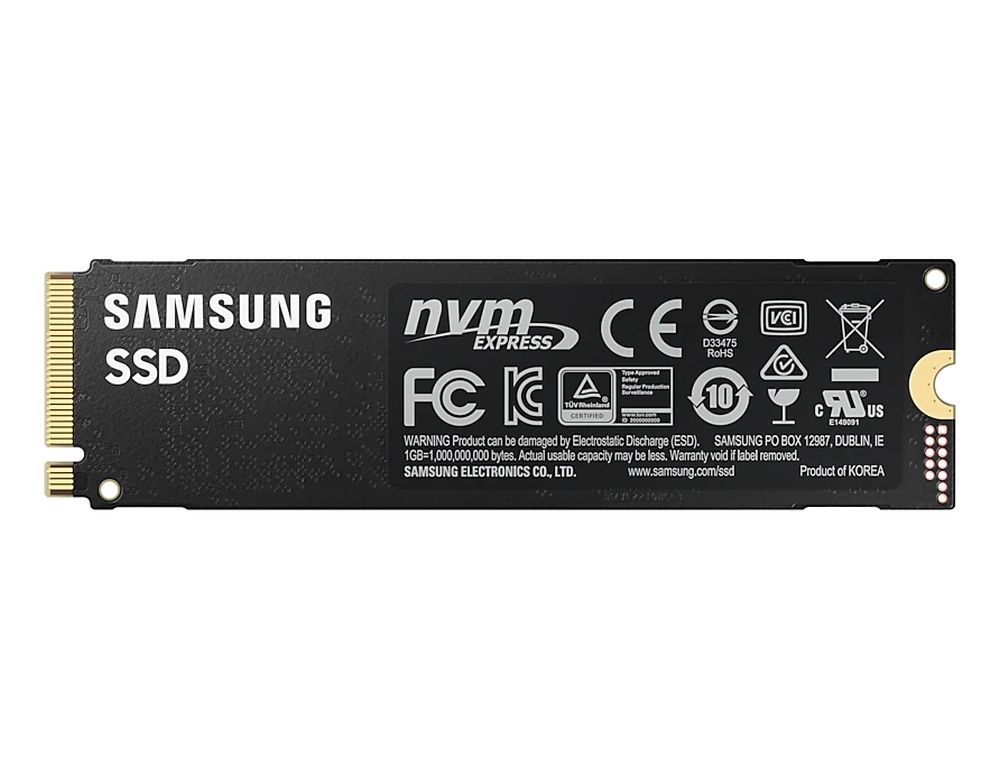 Samsung 500GB NVMe 1.3c M.2 2280 980 PRO (MZ-V8P500BW) SSD
