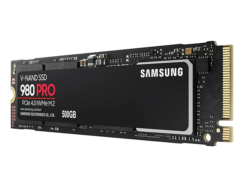 Samsung 500GB NVMe 1.3c M.2 2280 980 PRO (MZ-V8P500BW) SSD