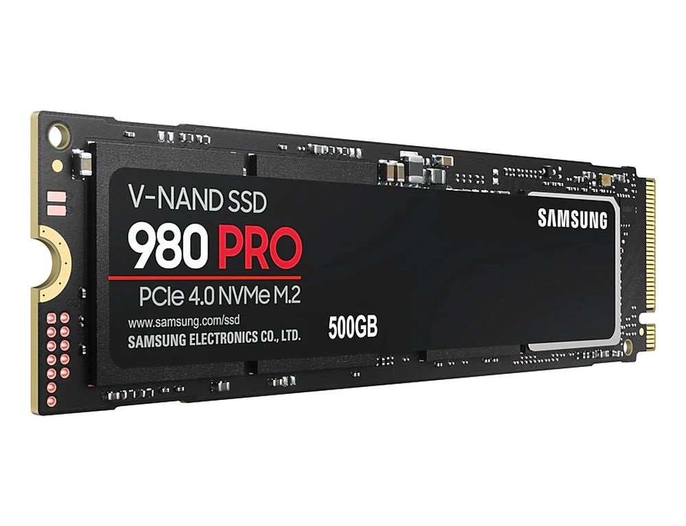 Samsung 500GB NVMe 1.3c M.2 2280 980 PRO (MZ-V8P500BW) SSD
