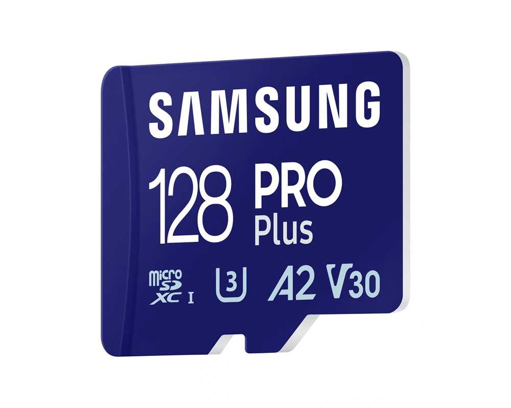 Samsung MicroSDXC kártya - 128GB MB-MD128SB/WW (PRO PLUS kártyaolvasóval, UHS-I, R180/W130, 128GB)
