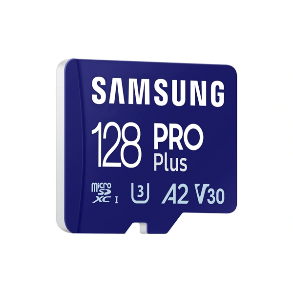 Samsung MicroSDXC kártya - 128GB MB-MD128SB/WW (PRO PLUS kártyaolvasóval, UHS-I, R180/W130, 128GB)