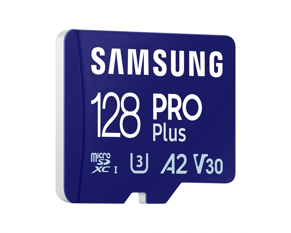 Samsung MicroSDXC kártya - 128GB MB-MD128SB/WW (PRO PLUS kártyaolvasóval, UHS-I, R180/W130, 128GB)
