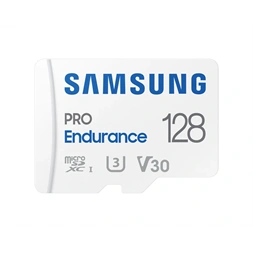 Samsung MicroSD kártya - 128GB MB-MJ128KA/EU (PRO Endurance, Class10, R100/W40, adapter, 128GB)