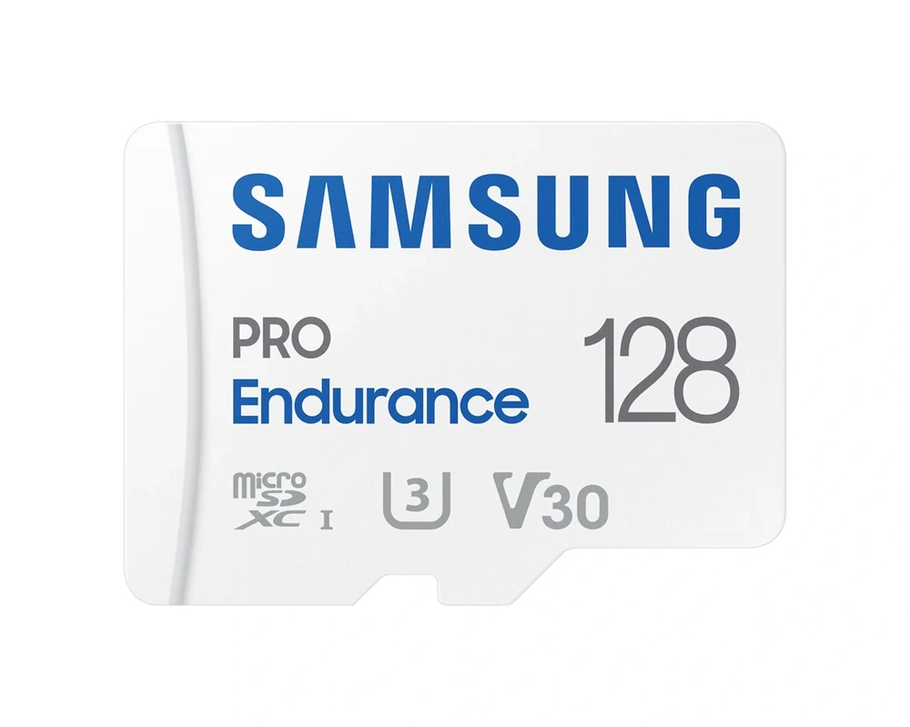 Samsung MicroSD kártya - 128GB MB-MJ128KA/EU (PRO Endurance, Class10, R100/W40, adapter, 128GB)