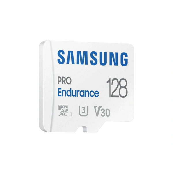 Samsung MicroSD kártya - 128GB MB-MJ128KA/EU (PRO Endurance, Class10, R100/W40, adapter, 128GB)