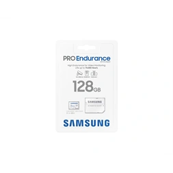 Samsung MicroSD kártya - 128GB MB-MJ128KA/EU (PRO Endurance, Class10, R100/W40, adapter, 128GB)