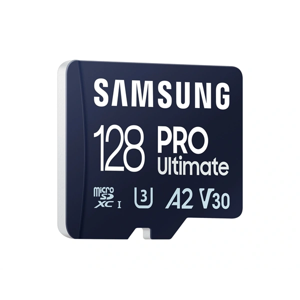 Samsung MicroSD kártya - 128GB MB-MY128SA/WW (PRO Ultimate, Class10, R200/W130, adapter, 128GB)