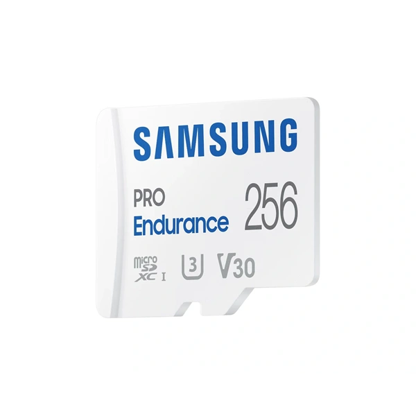 Samsung MicroSD kártya - 256GB MB-MJ256KA/EU (PRO Endurance, Class10, R100/W40, adapter, 256GB)