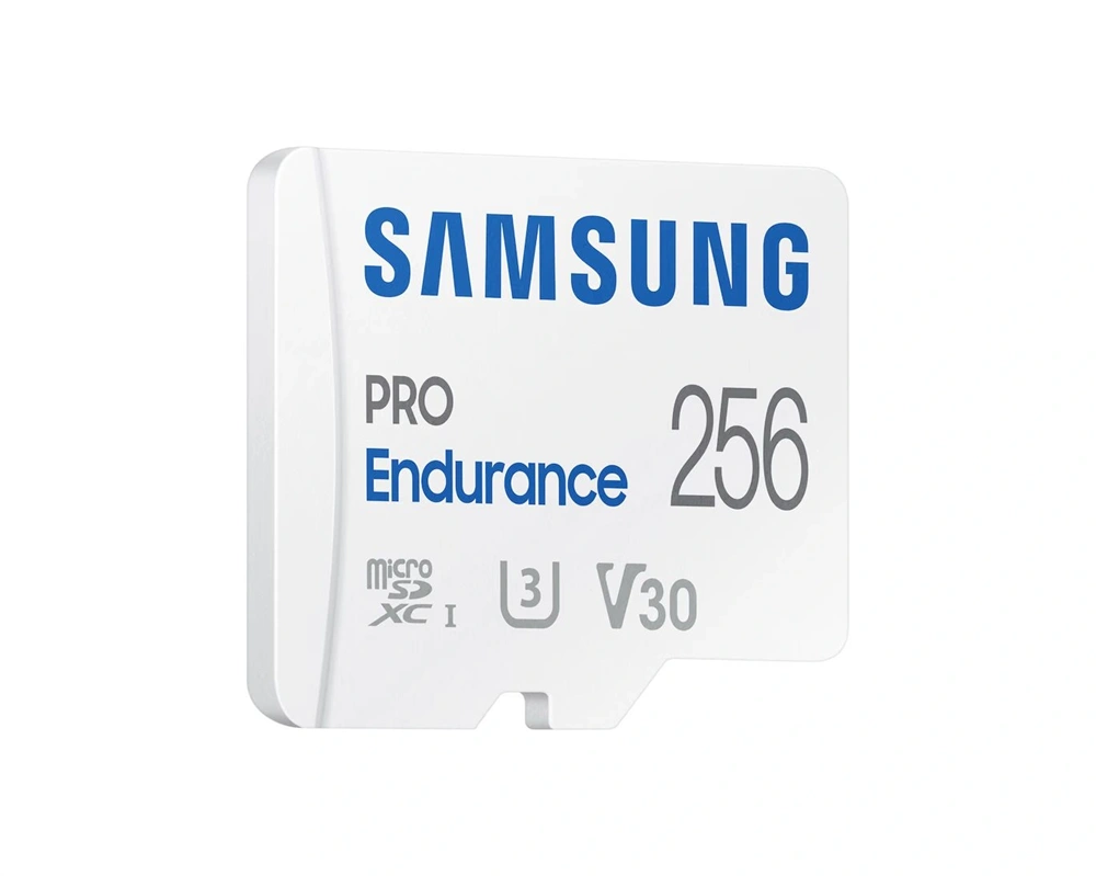 Samsung MicroSD kártya - 256GB MB-MJ256KA/EU (PRO Endurance, Class10, R100/W40, adapter, 256GB)