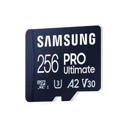 Samsung MicroSD kártya - 256GB MB-MY256SA/WW (PRO Ultimate, Class10, R200/W130, adapter, 256GB)
