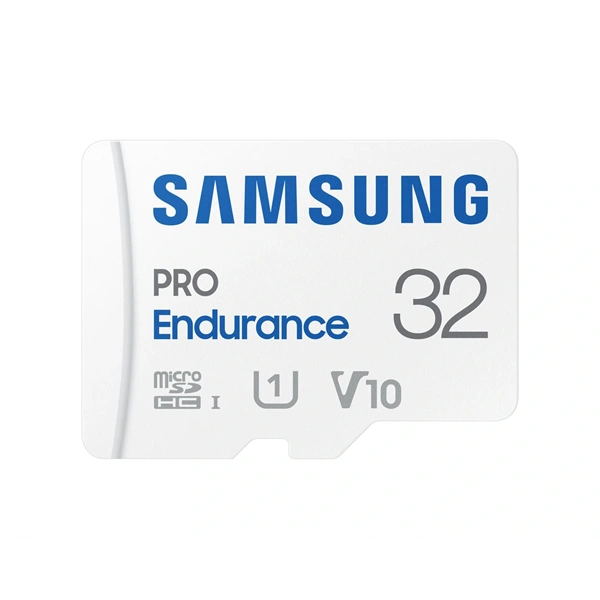 Samsung MicroSD kártya - 32GB MB-MJ32KA/EU (PRO Endurance, Class10, R100/W30, adapter, 32GB)
