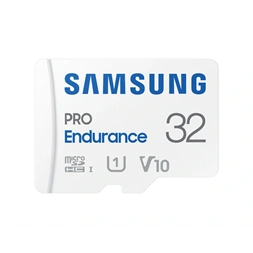 Samsung MicroSD kártya - 32GB MB-MJ32KA/EU (PRO Endurance, Class10, R100/W30, adapter, 32GB)