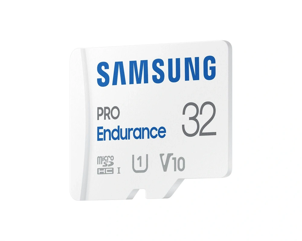 Samsung MicroSD kártya - 32GB MB-MJ32KA/EU (PRO Endurance, Class10, R100/W30, adapter, 32GB)