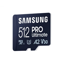 Samsung MicroSD kártya - 512GB MB-MY512SB/WW (PRO Ultimate kártyaolvasóval, Class10, R200/W130, 512GB)