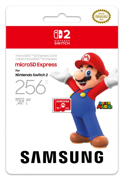 Samsung N2P601 Nintendo Switch 2 256GB microSD Express memóriakártya