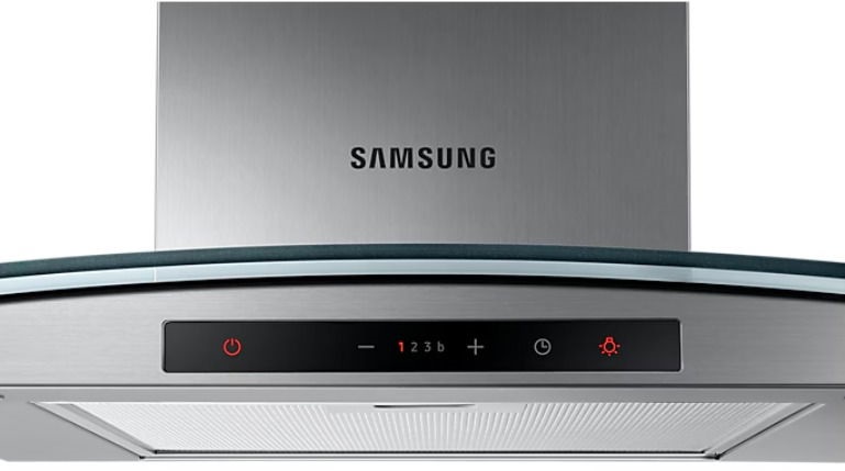 Samsung NK24C5070DS/ÚR ezüst, szabadonálló, kürtős, méret:60 cm, zajszint:69 dB, páraelszívó