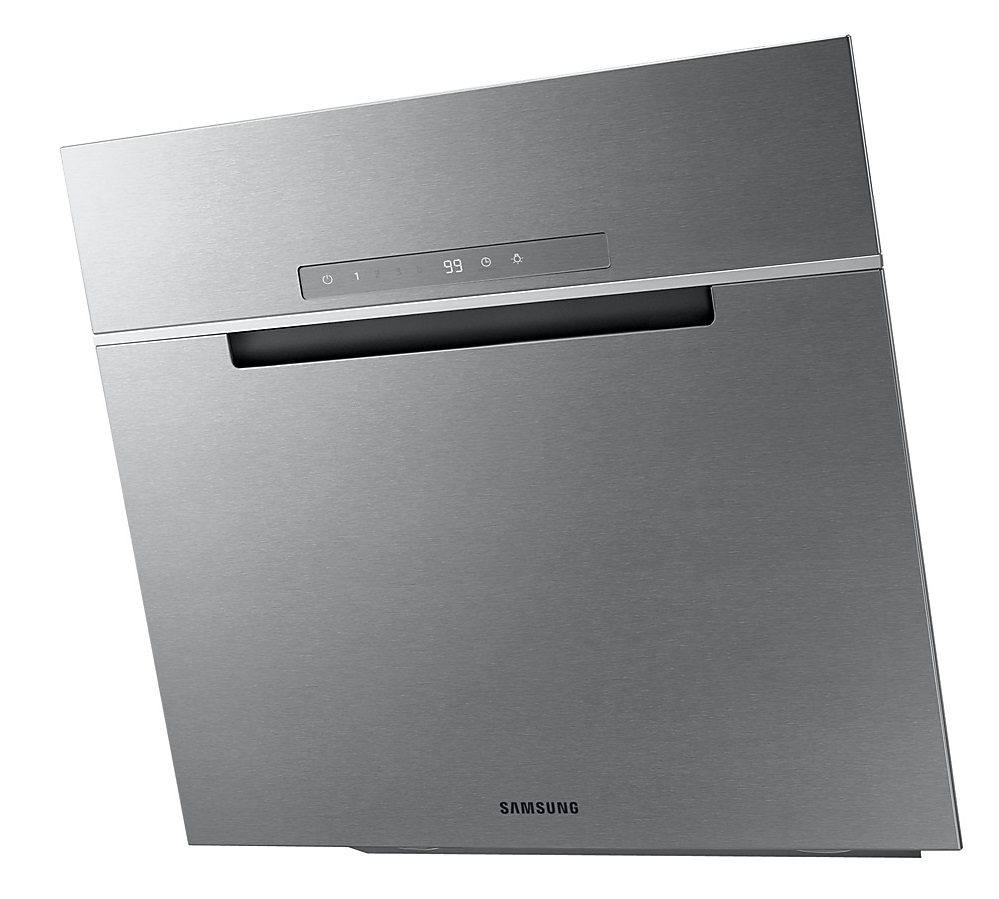 Samsung NK24C7070WS/UR inox, szabadonálló, döntött, méret:60 cm, zajszint:68 dB, páraelszívó