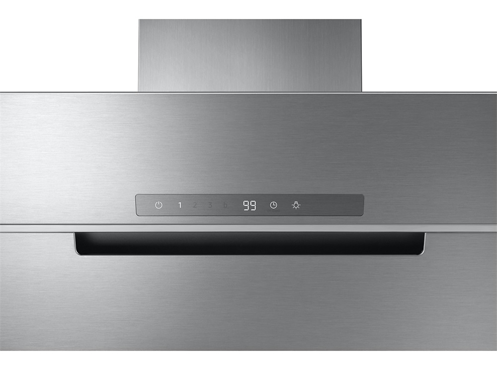 Samsung NK24C7070WS/UR inox, szabadonálló, döntött, méret:60 cm, zajszint:68 dB, páraelszívó