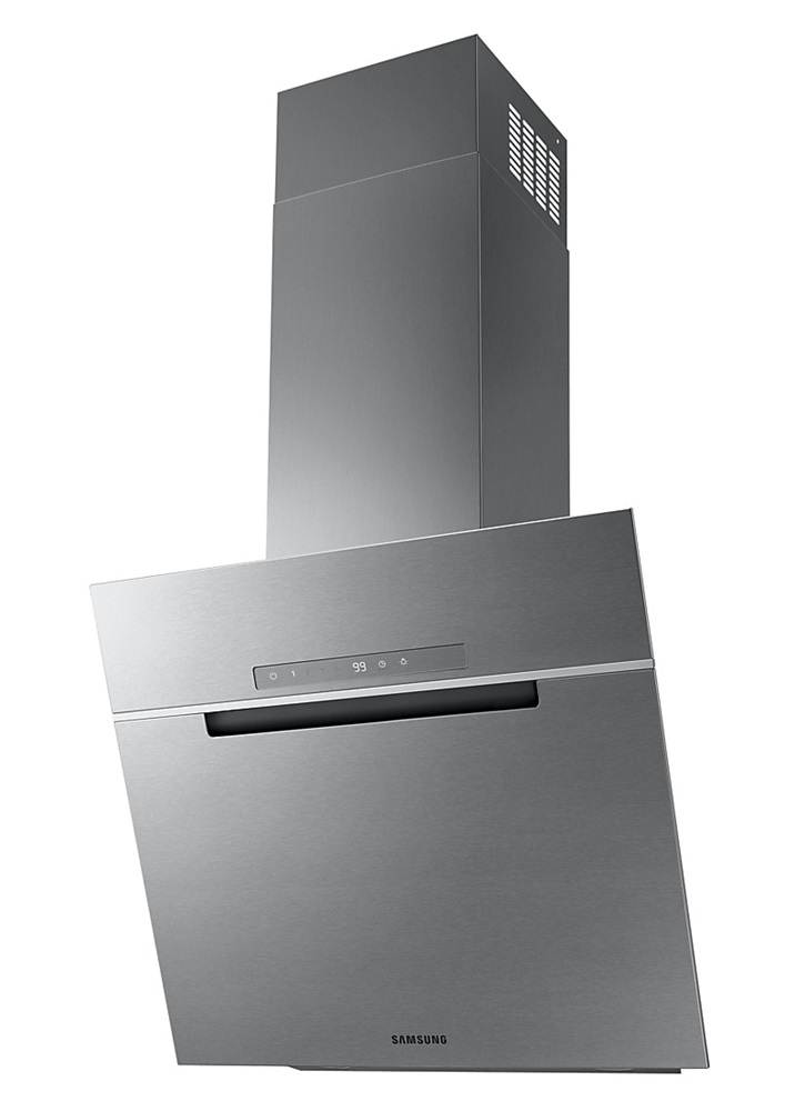 Samsung NK24C7070WS/UR inox, szabadonálló, döntött, méret:60 cm, zajszint:68 dB, páraelszívó