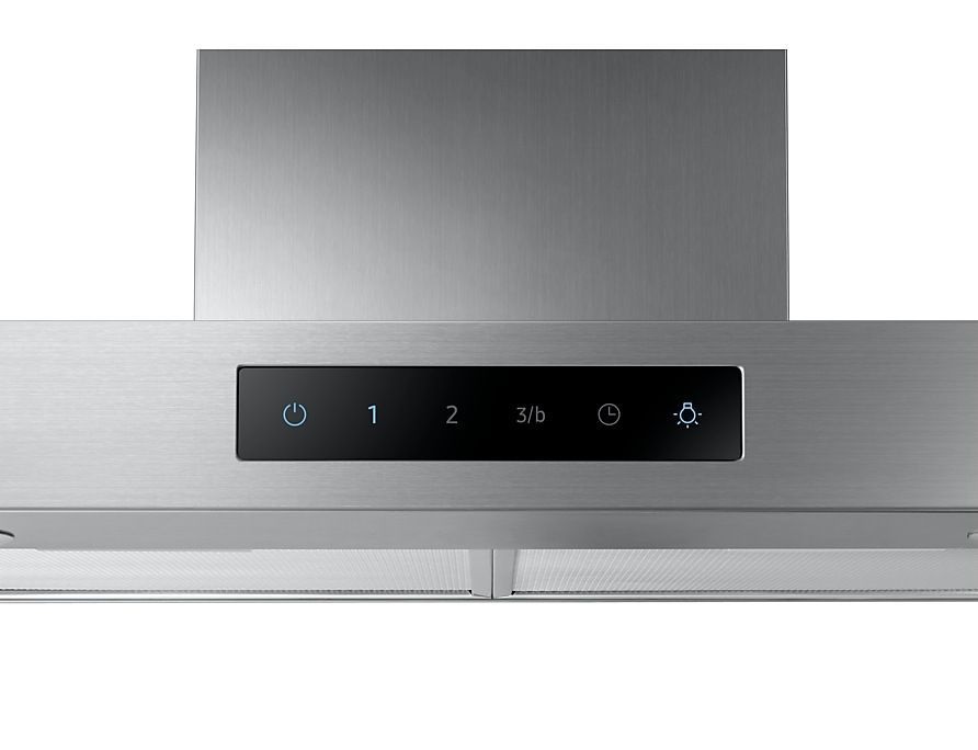 Samsung NK24M5060SS/UR ezüst, beépíthető, kürtős, méret:60 cm, zajszint:70 dB, páraelszívó
