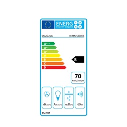Samsung NK24M5070CS/ÚR beépíthető kürtős páraelszívó