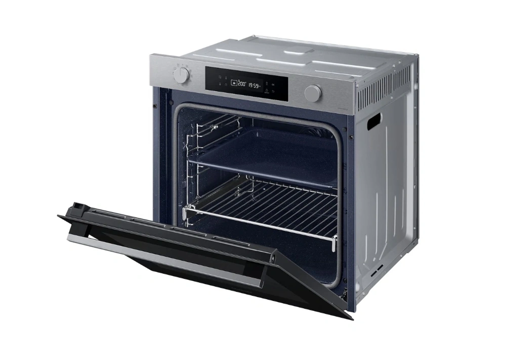 Samsung NV7B41301AS/U3 inox, beépíthető, sütőtér: 76L, grill, légkeverés, pirolitikus, sütő (Újszerű)