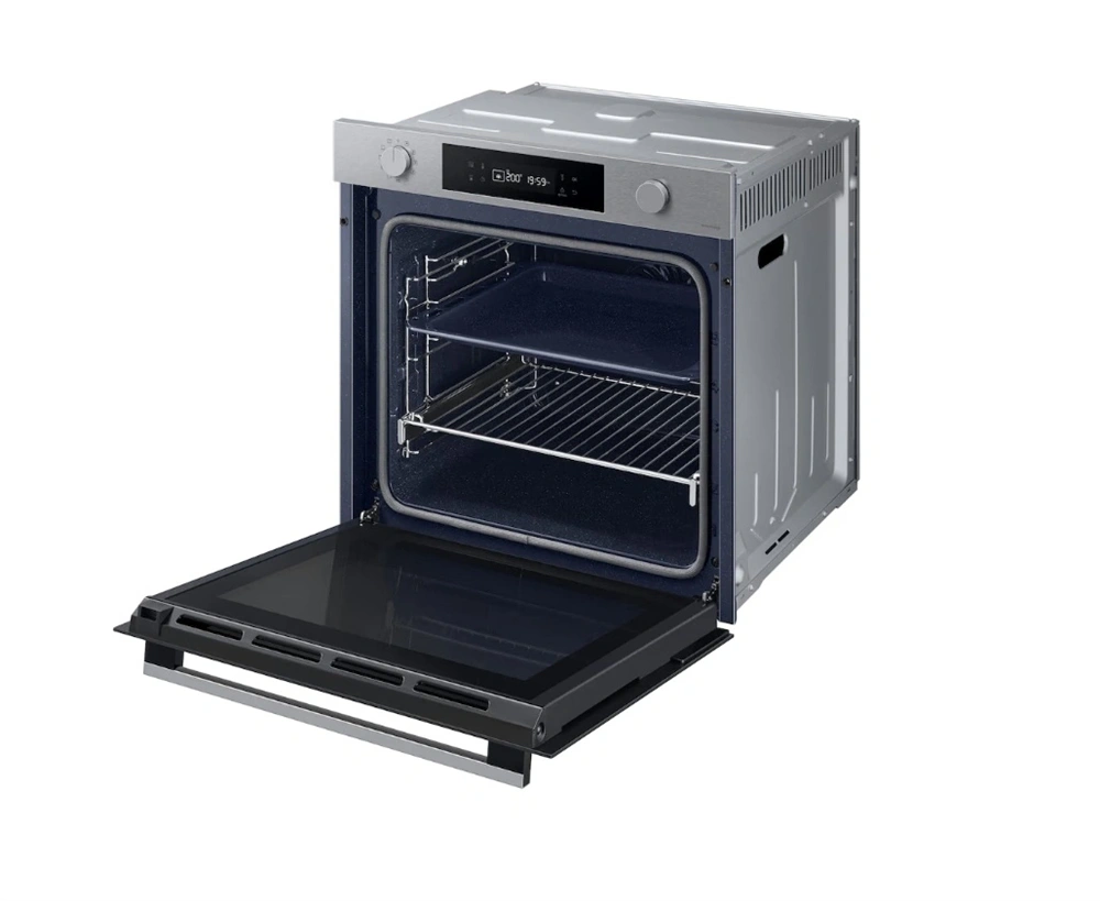 Samsung NV7B41301AS/U3 inox, beépíthető, sütőtér: 76L, grill, légkeverés, pirolitikus, sütő (Újszerű)