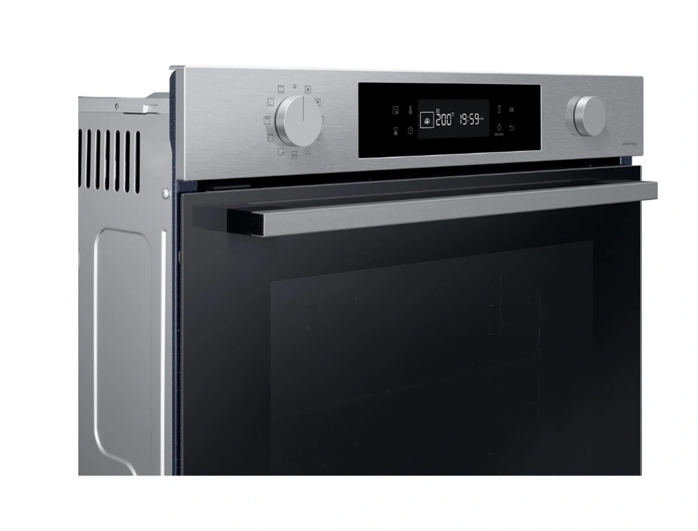 Samsung NV7B41301AS/U3 inox, beépíthető, sütőtér: 76L, grill, légkeverés, pirolitikus, sütő (Újszerű)