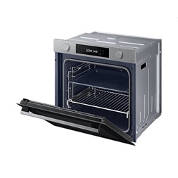Samsung NV7B41301AS/U3 inox, beépíthető, sütőtér: 76L, grill, légkeverés, pirolitikus, sütő