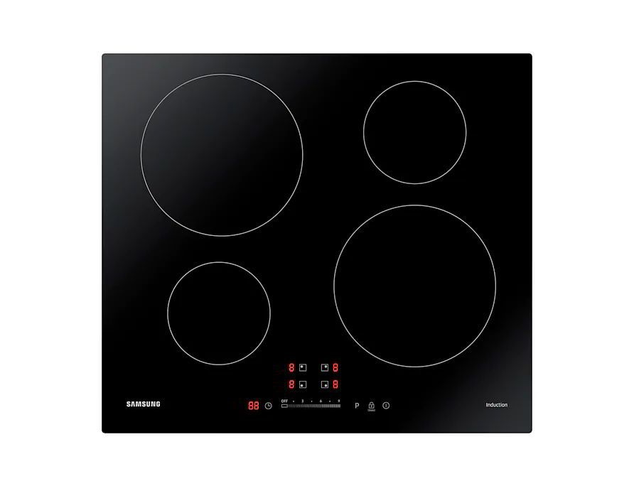 Samsung NZ64M3707AK/OL fekete, beépíthető, indukciós, főzőzóna: 4, beépíthető méret: 56cm, főzőlap