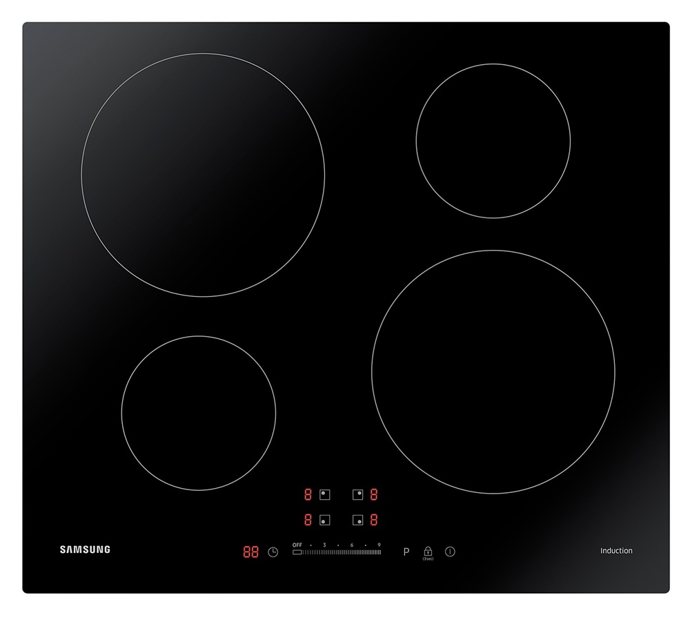 Samsung NZ64M3707AK/OL fekete, beépíthető, indukciós, főzőzóna: 4, beépíthető méret: 56cm, főzőlap