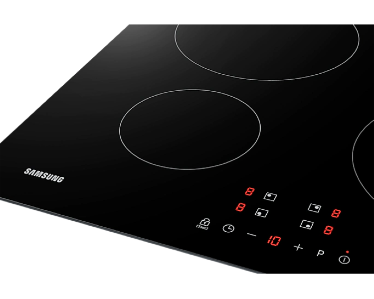 Samsung NZ64M3NM1BB/OL fekete, beépíthető, indukciós, főzőzóna: 4, beépíthető méret: 56cm, főzőlap