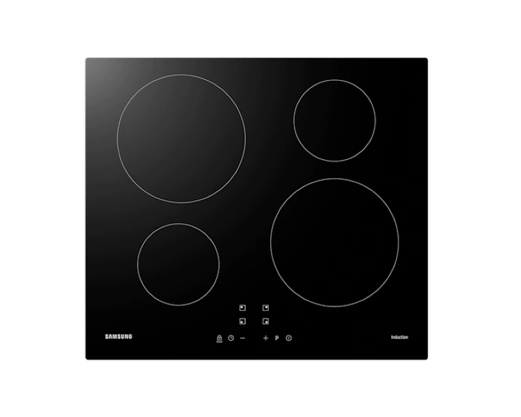 Samsung NZ64M3NM1BB/OL fekete, beépíthető, indukciós, főzőzóna: 4, beépíthető méret: 56cm, főzőlap
