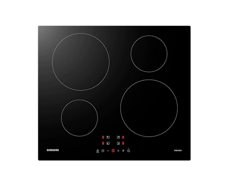 Samsung NZ64M3NM1BB/OL fekete, beépíthető, indukciós, főzőzóna: 4, beépíthető méret: 56cm, főzőlap