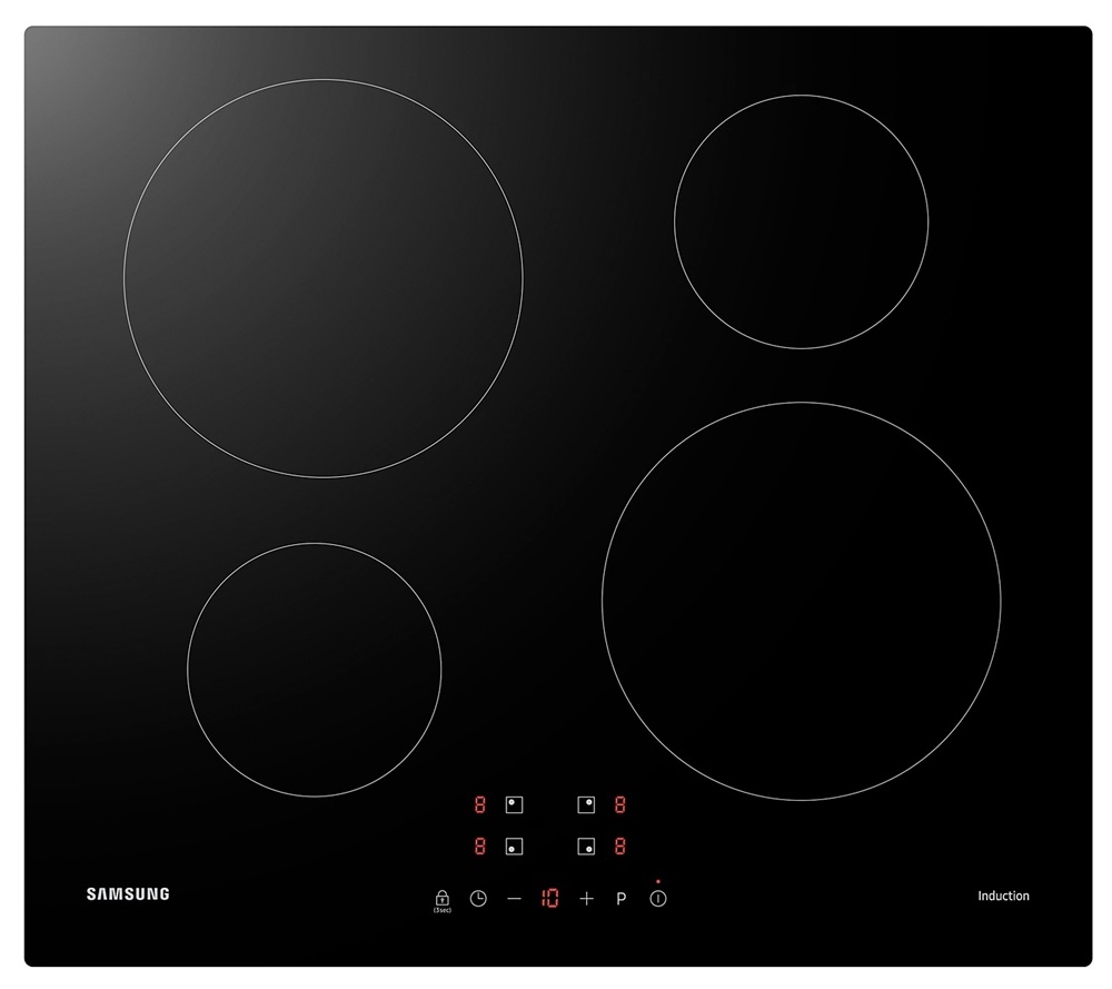 Samsung NZ64M3NM1BB/OL fekete, beépíthető, indukciós, főzőzóna: 4, beépíthető méret: 56cm, főzőlap