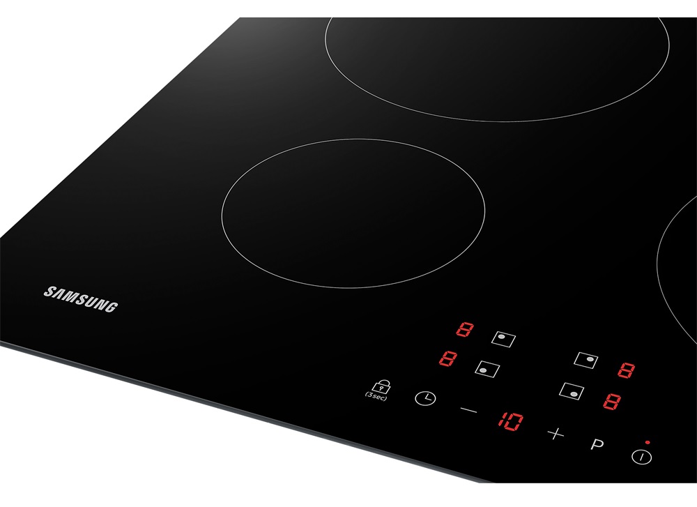Samsung NZ64M3NM1BB/OL fekete, beépíthető, indukciós, főzőzóna: 4, beépíthető méret: 56cm, főzőlap