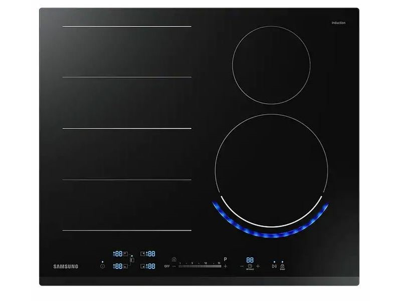 Samsung NZ64N9777BK/E2 fekete, beépíthető, indukciós, főzőzóna: 3, beépíthető méret: 56cm, főzőlap