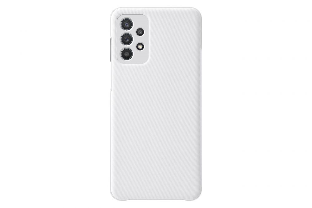 Samsung OSAM-EF-EA326PWEG Galaxy A32 S View fehér oldalra nyíló tok