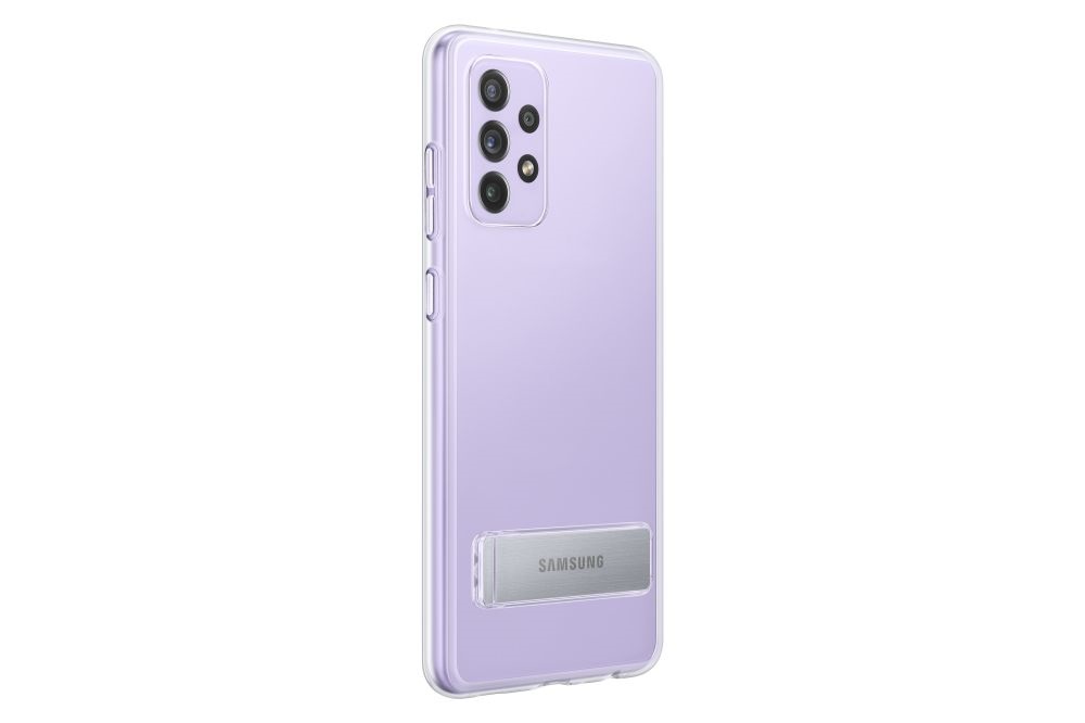 Samsung OSAM-EF-JA725CTEG Galaxy A72 clear stand átlátszó védőtok