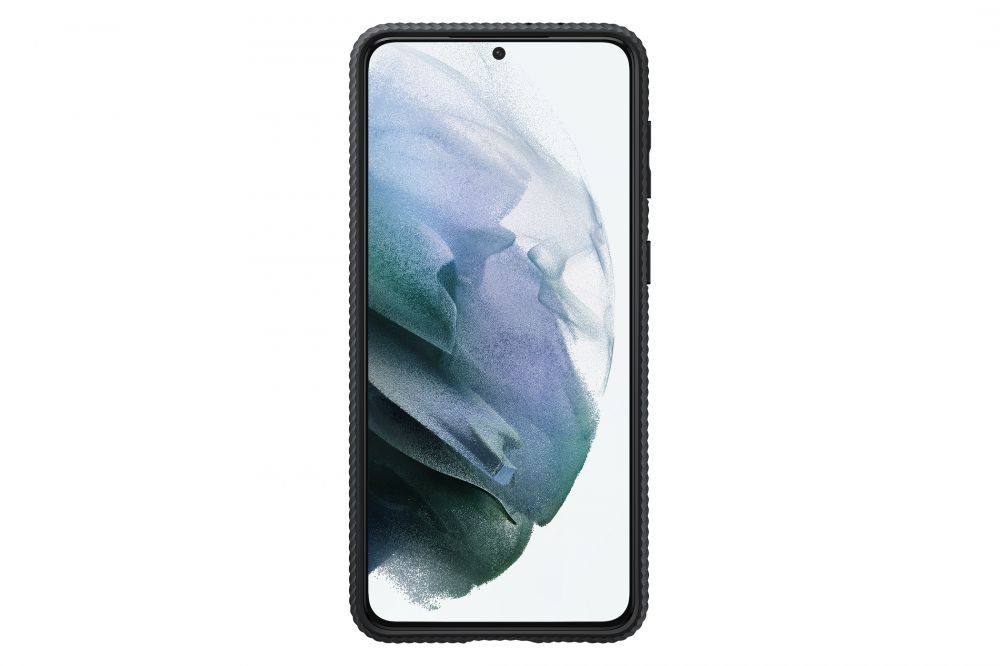 Samsung OSAM-EF-RG996CBEG Galaxy S21 Plus protective stand fekete tok
